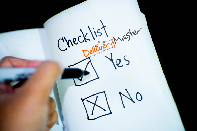 business checklist with yes no boxes ticked